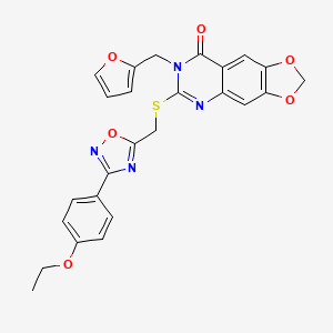 N-(2,5-difluorophenyl)-5-ethyl-1-methyl-4-oxo-4,5-dihydro-1H-pyrrolo[3,2-c]pyridine-2-carboxamide