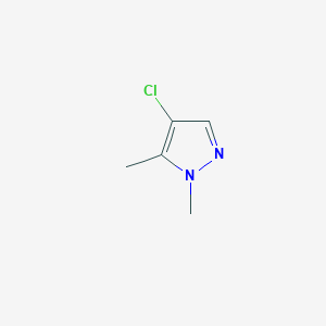 molecular formula C5H7ClN2 B2608612 4-chloro-1,5-dimethyl-1H-pyrazole CAS No. 84703-26-4