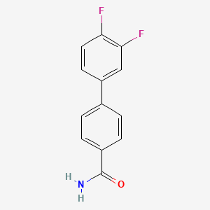 3',4'-Difluoro-[1,1'-biphenyl]-4-carboxamide