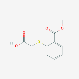 2-(2-methoxycarbonylphenyl)sulfanylacetic Acid