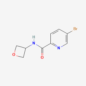 5-bromo-N-(oxetan-3-yl)pyridine-2-carboxamide