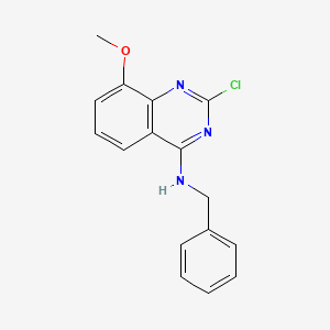 N-benzyl-2-chloro-8-methoxyquinazolin-4-amine