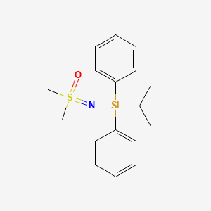 Tert-butyldiphenylsilan (S-methylsulfonimidoyl)methane