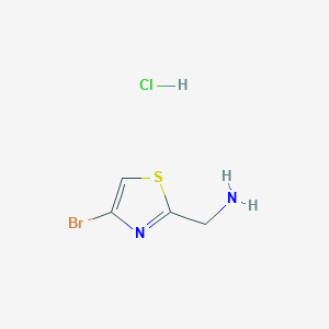(4-Bromothiazol-2-yl)methanamine hydrochloride