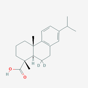 molecular formula C20H28O2 B2608845 Dehydro abietic acid-[d2] CAS No. 213775-59-8