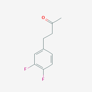 molecular formula C10H10F2O B2608864 4-(3,4-二氟苯基)丁酮 CAS No. 1251925-01-5