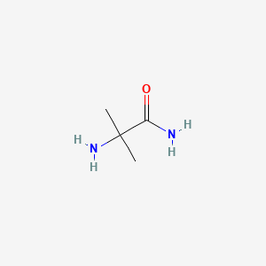 molecular formula C4H10N2O B2608990 2-Amino-2-methylpropanamide CAS No. 1625-90-7; 16252-90-7