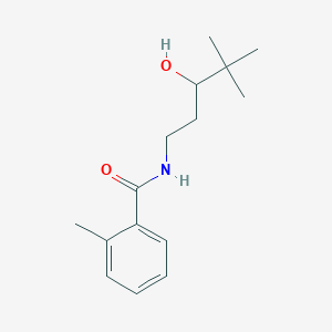 N-(3-hydroxy-4,4-dimethylpentyl)-2-methylbenzamide