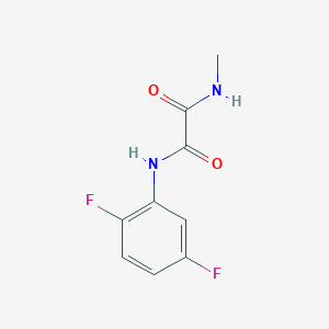 N'-(2,5-difluorophenyl)-N-methyloxamide