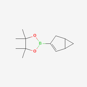 2-(3-Bicyclo[3.1.0]hex-2-enyl)-4,4,5,5-tetramethyl-1,3,2-dioxaborolane