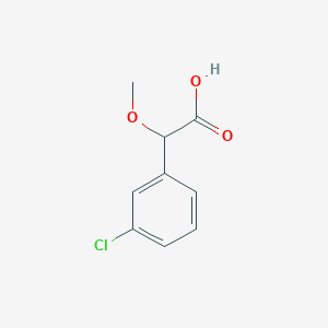 2-(3-Chlorophenyl)-2-methoxyacetic acid