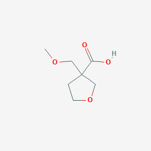3-(Methoxymethyl)oxolane-3-carboxylic acid