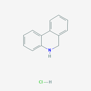 molecular formula C13H12ClN B2609525 5,6-Dihydrophenanthridine hydrochloride CAS No. 100727-06-8