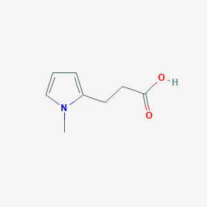 molecular formula C8H11NO2 B2609575 3-(1-Methyl-1H-pyrrol-2-yl)propanoic acid CAS No. 67838-90-8
