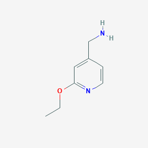 molecular formula C8H12N2O B2609649 (2-Ethoxypyridin-4-yl)methanamine CAS No. 869294-22-4