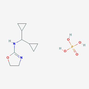 molecular formula C10H19N2O5P B000261 Rilmenidine phosphate CAS No. 85409-38-7