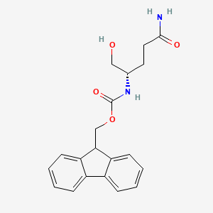 molecular formula C20H22N2O4 B2610060 Fmoc-L-glutaminol CAS No. 260450-77-9