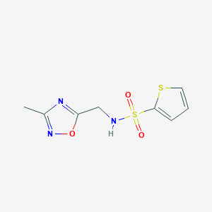 N-((3-methyl-1,2,4-oxadiazol-5-yl)methyl)thiophene-2-sulfonamide