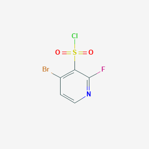 4-Bromo-2-fluoropyridine-3-sulfonyl chloride