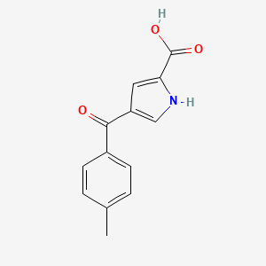 4-(4-methylbenzoyl)-1H-pyrrole-2-carboxylic Acid