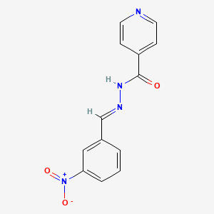 N'-(3-nitrobenzylidene)isonicotinohydrazide