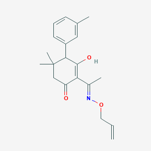 2-[(Allyloxy)ethanimidoyl]-3-hydroxy-5,5-dimethyl-6-(3-methylphenyl)-2-cyclohexen-1-one