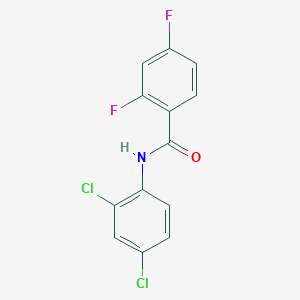 molecular formula C13H7Cl2F2NO B261072 N-(2,4-dichlorophenyl)-2,4-difluorobenzamide 