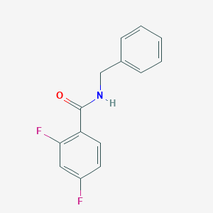 molecular formula C14H11F2NO B261094 N-benzyl-2,4-difluorobenzamide 