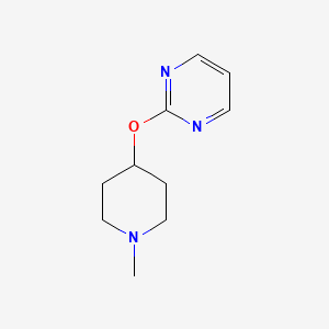 2-[(1-Methylpiperidin-4-yl)oxy]pyrimidine