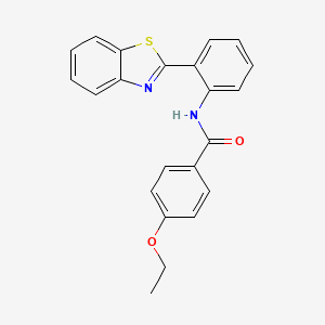 N-[2-(1,3-benzothiazol-2-yl)phenyl]-4-ethoxybenzamide