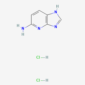 1H-Imidazo[4,5-b]pyridin-5-amine;dihydrochloride