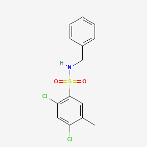 N-benzyl-2,4-dichloro-5-methylbenzenesulfonamide