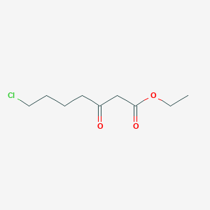 molecular formula C9H15ClO3 B2611569 Ethyl 7-chloro-3-oxoheptanoate CAS No. 99054-01-0