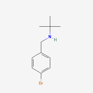 (4-Bromobenzyl)tert-butylamine