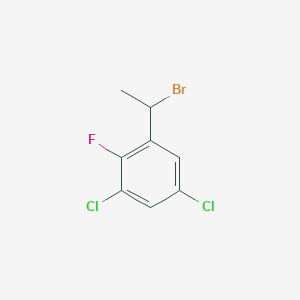1-(1-Bromoethyl)-3,5-dichloro-2-fluorobenzene