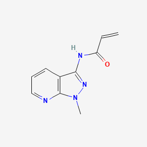N-{1-methyl-1H-pyrazolo[3,4-b]pyridin-3-yl}prop-2-enamide