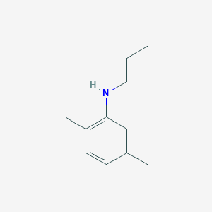 molecular formula C11H17N B2611587 (2,5-dimethylphenyl)propylamine CAS No. 87282-05-1