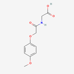 [2-(4-Methoxy-phenoxy)-acetylamino]-acetic acid