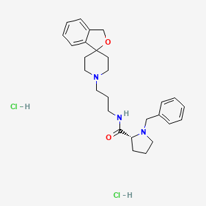 molecular formula C27H37Cl2N3O2 B2611640 Ban orl 24 CAS No. 1401463-54-4; 475150-69-7