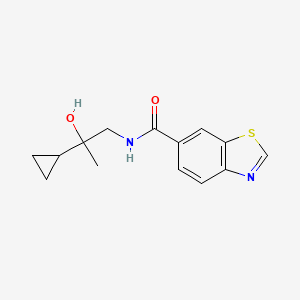 N-(2-cyclopropyl-2-hydroxypropyl)benzo[d]thiazole-6-carboxamide