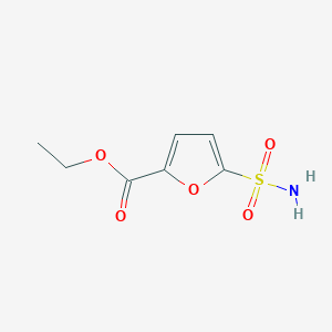 Ethyl 5-sulfamoylfuran-2-carboxylate
