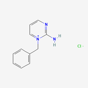 2-Amino-1-benzylpyrimidin-1-ium chloride