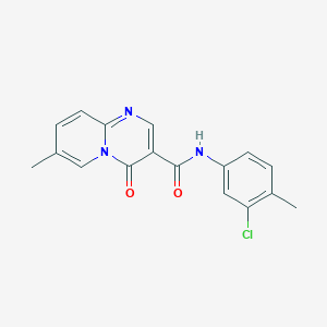 N-(3-chloro-4-methylphenyl)-7-methyl-4-oxo-4H-pyrido[1,2-a]pyrimidine-3-carboxamide