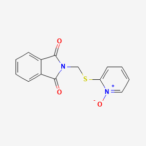 2-{[(1,3-dioxo-1,3-dihydro-2H-isoindol-2-yl)methyl]thio}pyridinium-1-olate