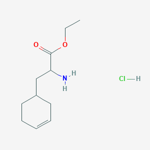 Ethyl 2-amino-3-(cyclohex-3-en-1-yl)propanoate hydrochloride