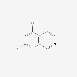 5-Chloro-7-fluoroisoquinoline