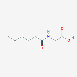 molecular formula C8H15NO3 B026119 Hexanoylglycine CAS No. 24003-67-6