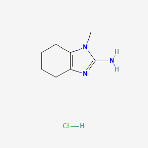 B2611945 1-Methyl-4,5,6,7-tetrahydro-1H-benzo[d]imidazol-2-amine hydrochloride CAS No. 2230798-85-1