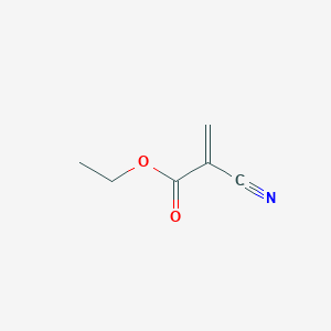 molecular formula C6H7NO2 B026121 乙基-2-氰基丙烯酸酯 CAS No. 7085-85-0