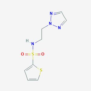 N-(2-(2H-1,2,3-triazol-2-yl)ethyl)thiophene-2-sulfonamide
